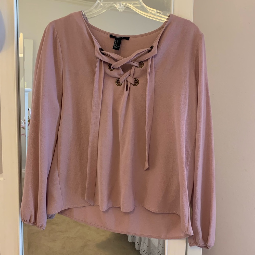 Light pink blouse